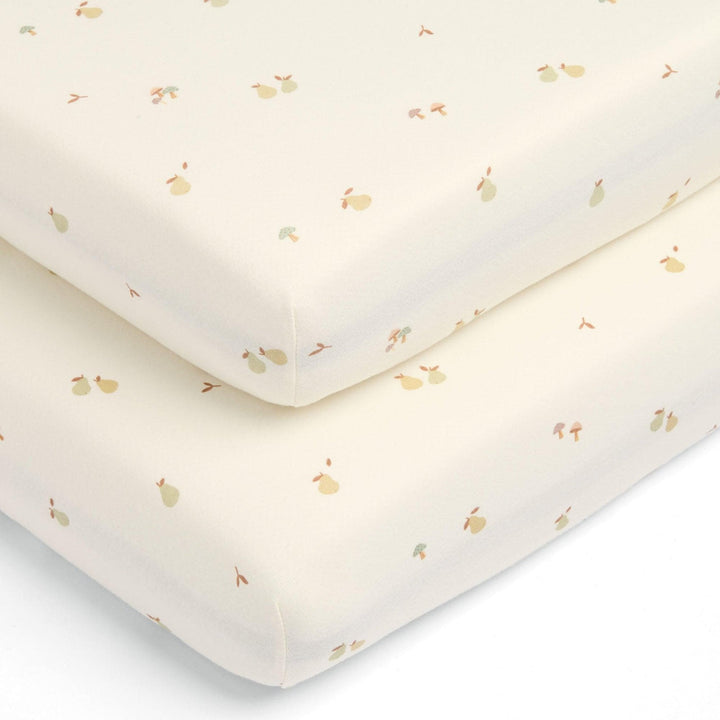 Mamas & Papas - Cotbed Fitted Sheet (Pack of 2) - Woodland Print