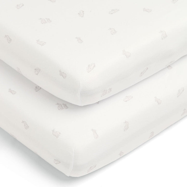 Mamas & Papas - Cotbed Fitted Sheet (Pack of 2) - Bunny