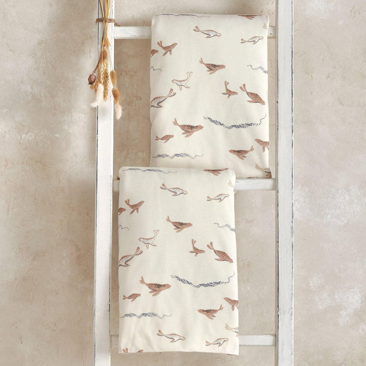 Mamas & Papas - Cotbed Fitted Sheet (Pack of 2) - Seals