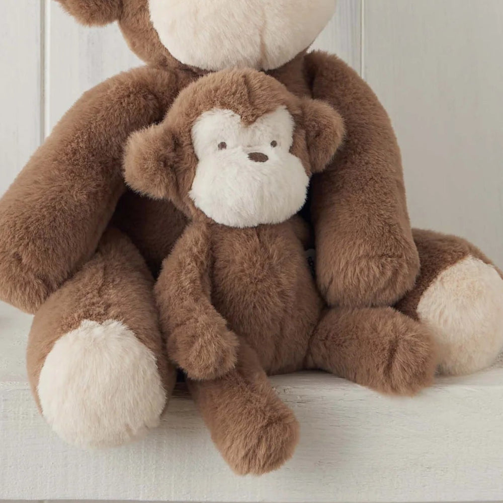 Mamas & Papas - Soft Toy - Small Monkey Beanie Toy - Mabel & Fox