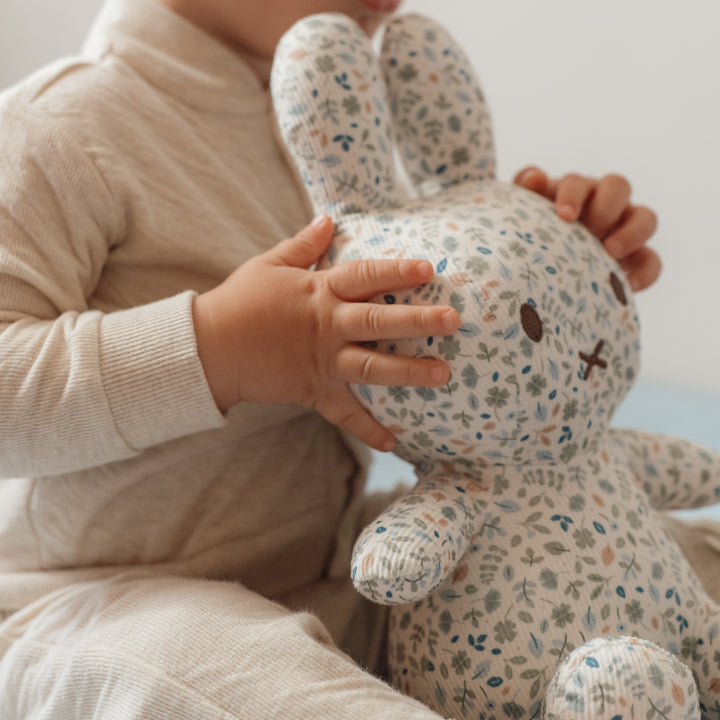 Little Dutch x Miffy - Cuddly Toy - All-Over Lucky Leaves 30cm - Mabel & Fox