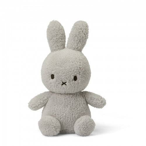 Miffy - Sitting - Terry Light Grey - 23 cm - Mabel & Fox