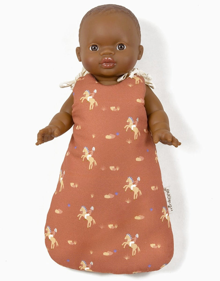 MiniKane - Doll Sleeping Bag - Horses - Mabel & Fox