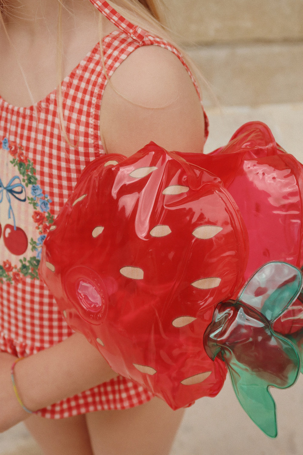 Konges Slojd - Arm Bands - Strawberry - Mabel & Fox