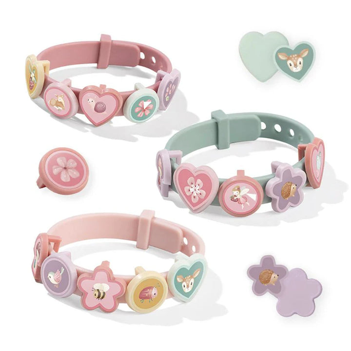 Little Dutch - Slide Charm Bracelets - Fairy Garden - Mabel & Fox