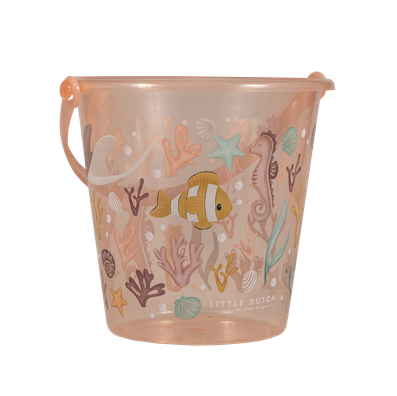 Little Dutch - Seashell Bucket - Ocean Dreams Pink - Mabel & Fox