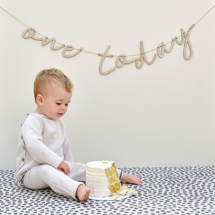 Ginger Ray - Wooden 1st Birthday Bunting