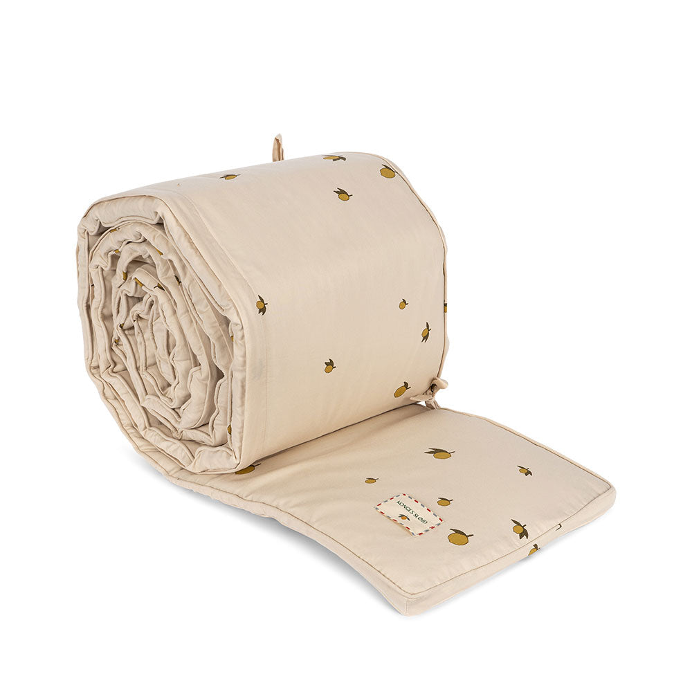 KongesSløjd (Konges Sloejd) ベッドバンパー Konges Slojd - Bed Bumper - Lemon | Mabel & Fox