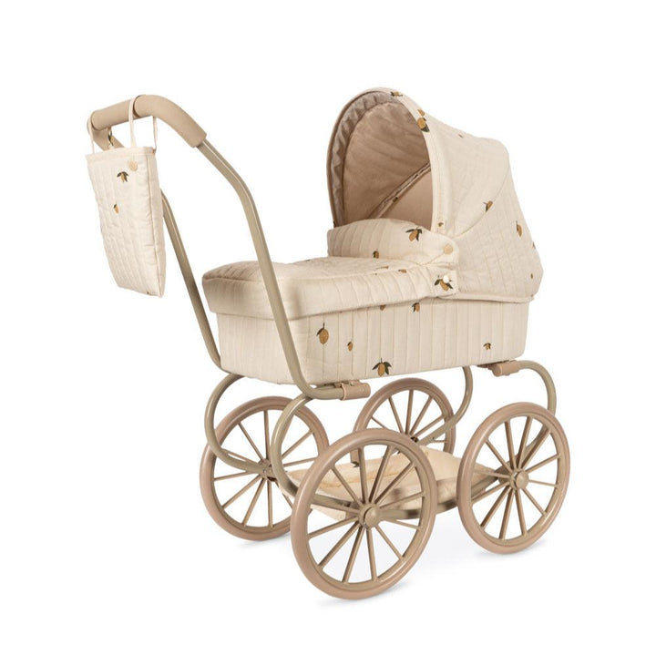 Konges Slojd - Minnie Doll Pram - Lemon - Mabel & Fox