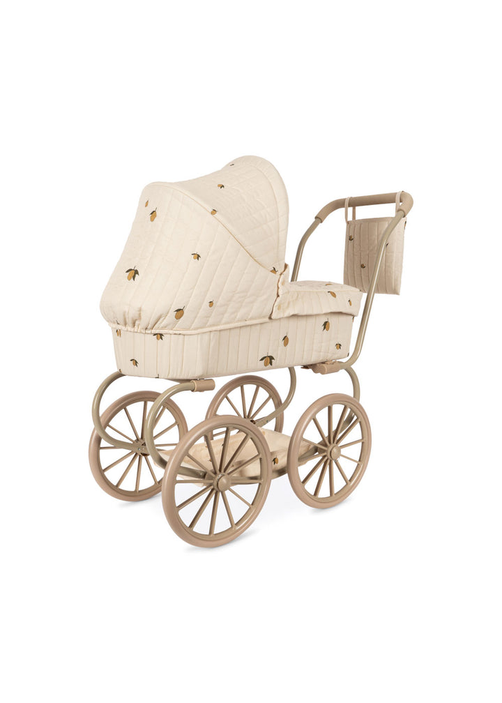 Konges Slojd - Minnie Doll Pram - Lemon - Mabel & Fox