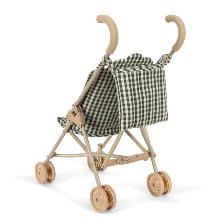 Konges Slojd - Cheeky Doll Stroller - Smoke Pine Check