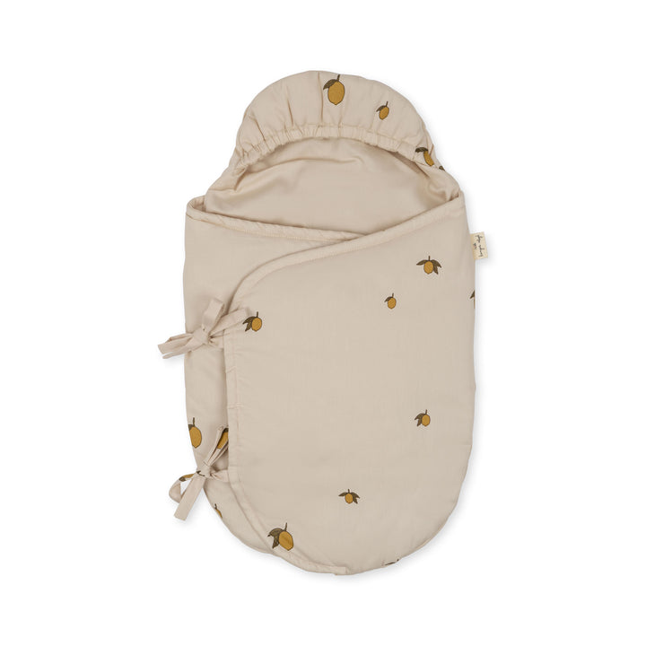 Konges Slojd - Doll Sleeping Bag - Lemon - Mabel & Fox