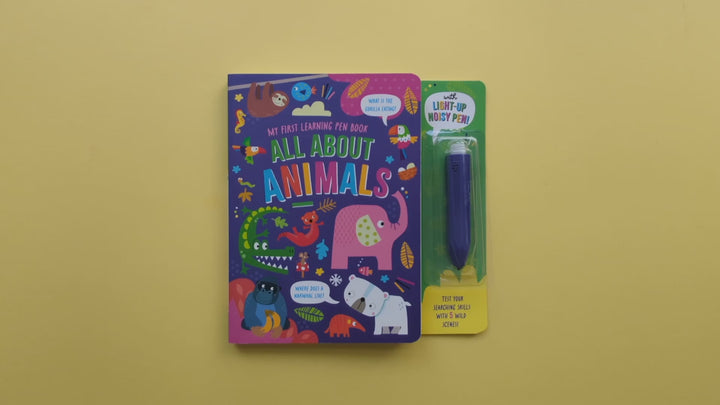 My First Learning Pen Book – All About Animals