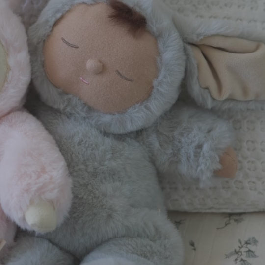 Olli Ella - Lullaby Cozy Dinkum - Bunny Moppet - Grey