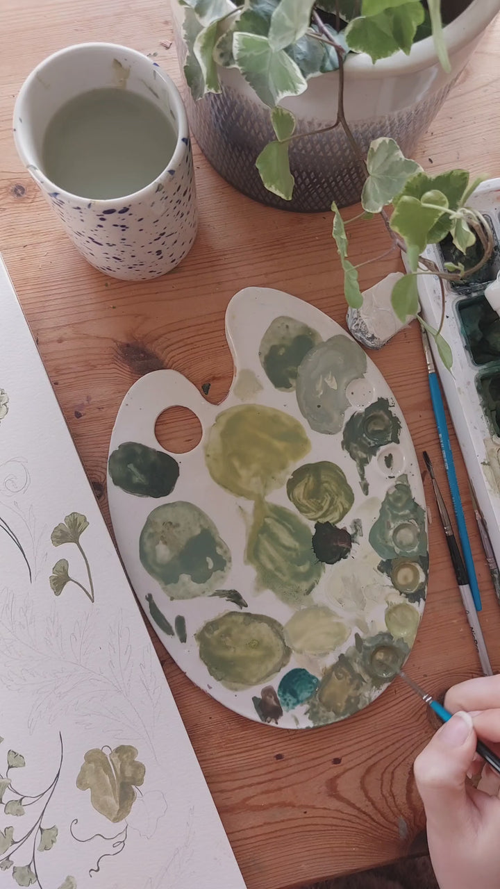 Mabel & Fox - Baby Changing Mat - Evergreen