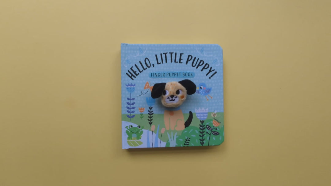 Hello Little Puppy - Children's Finger Puppet Book