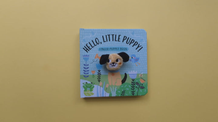 Hello Little Puppy - Children's Finger Puppet Book