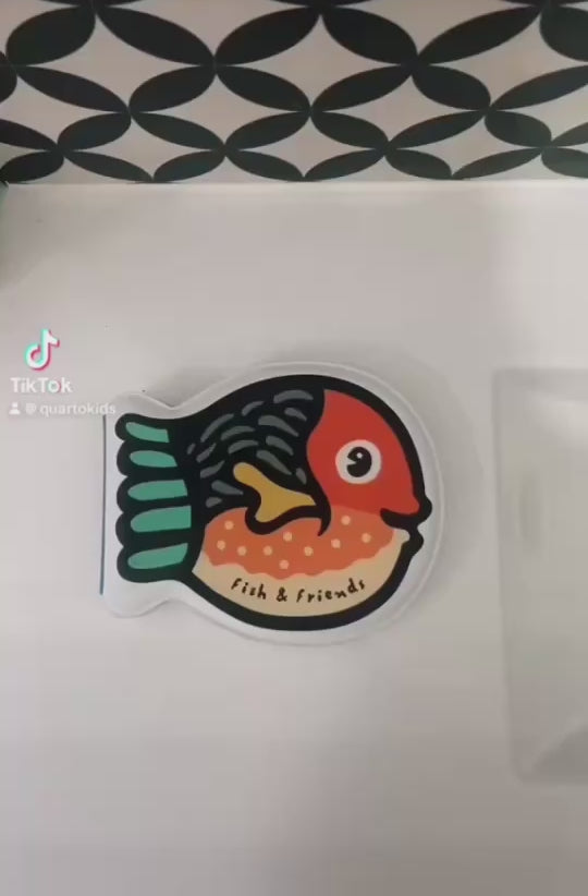 Wee Gallery - Bath Book - Frog and Friends