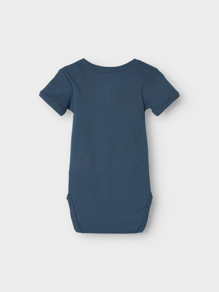 Name It - Short Sleeve Bodysuit Set - Tractors (3 Pcs)