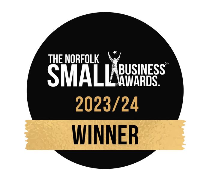 We won Small Retail Business and Best Small Business at the 2024 Norfolk awards! 