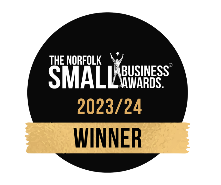 We won Small Retail Business and Best Small Business at the 2024 Norfolk awards!