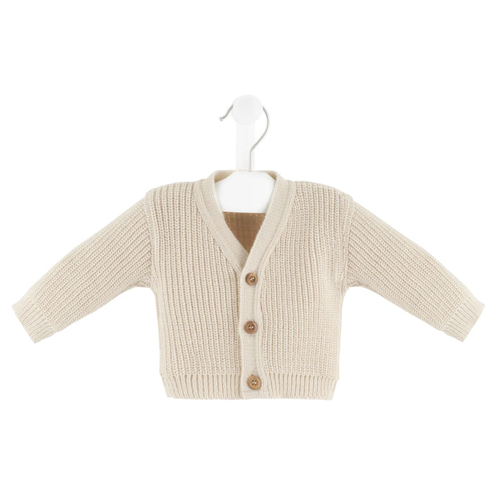 Mabel & Fox - Knitted Cardigan - Taupe