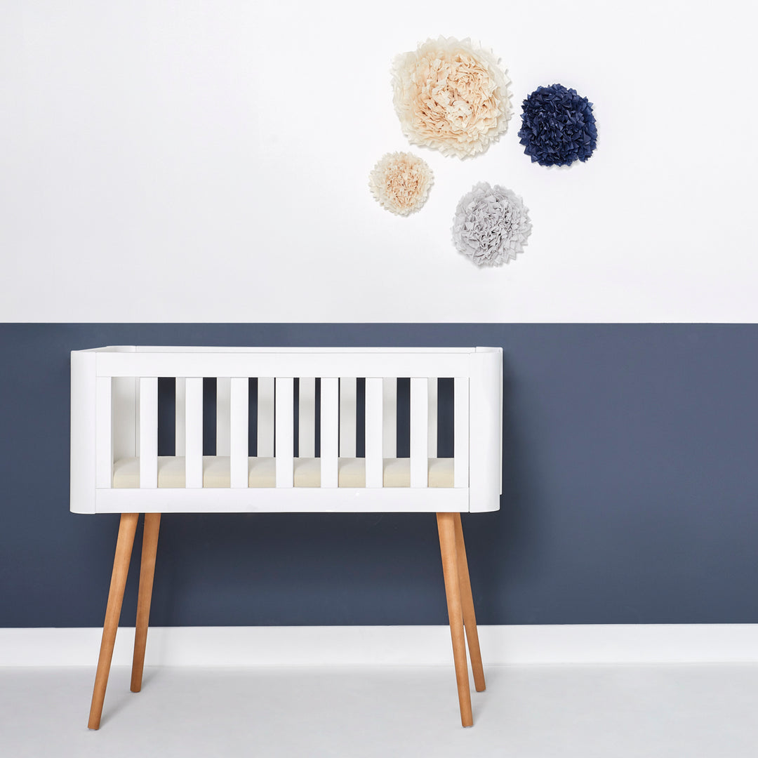 The Little Green Sheep - Crib Linen Sheets - Linen - Mabel & Fox