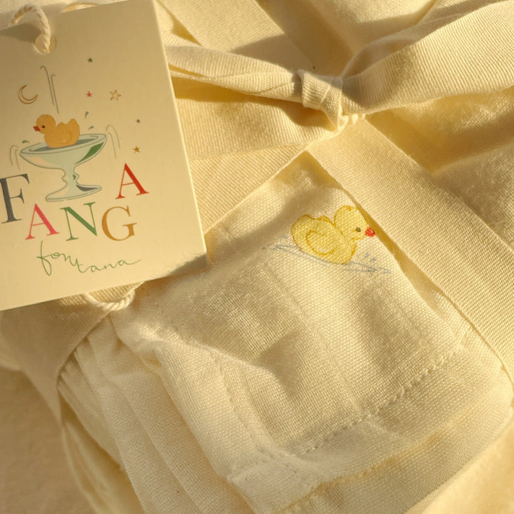 Konges Slojd - Fanga Fontana - Nuvoli - Muslin Cloth - Antique White (10 Pack)