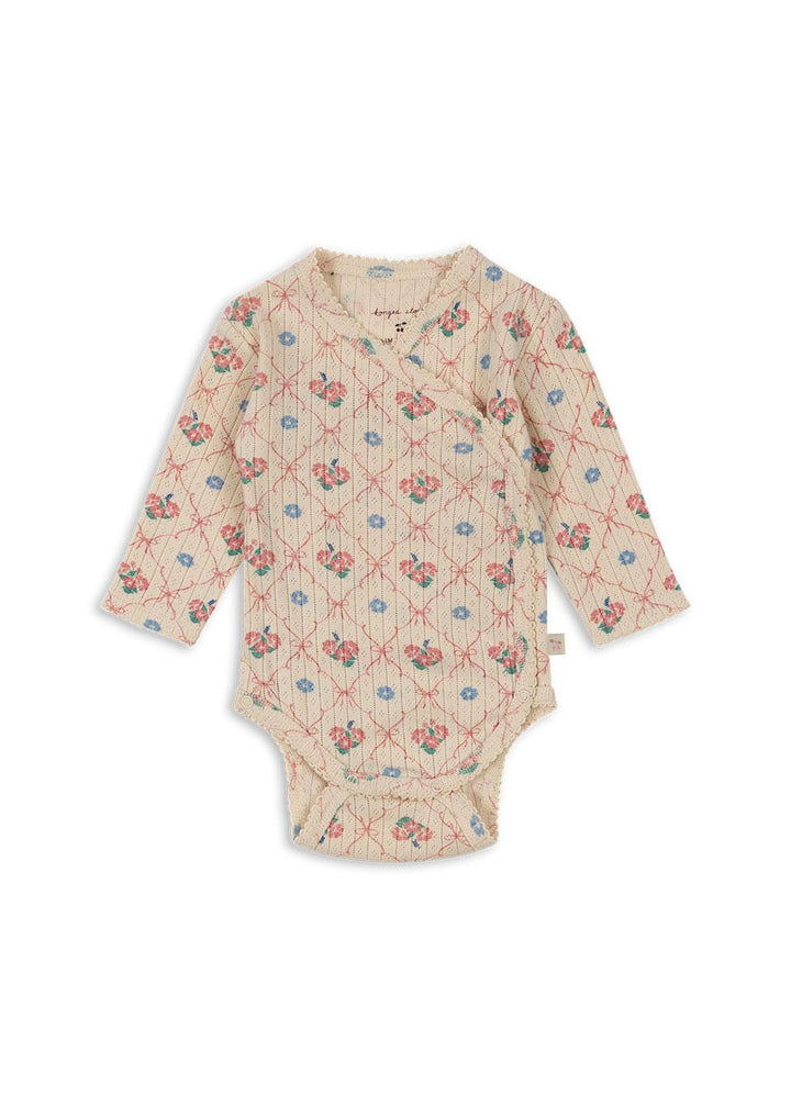 Konges Slojd - Minnie Newborn Body - Fleur Decor - Mabel & Fox