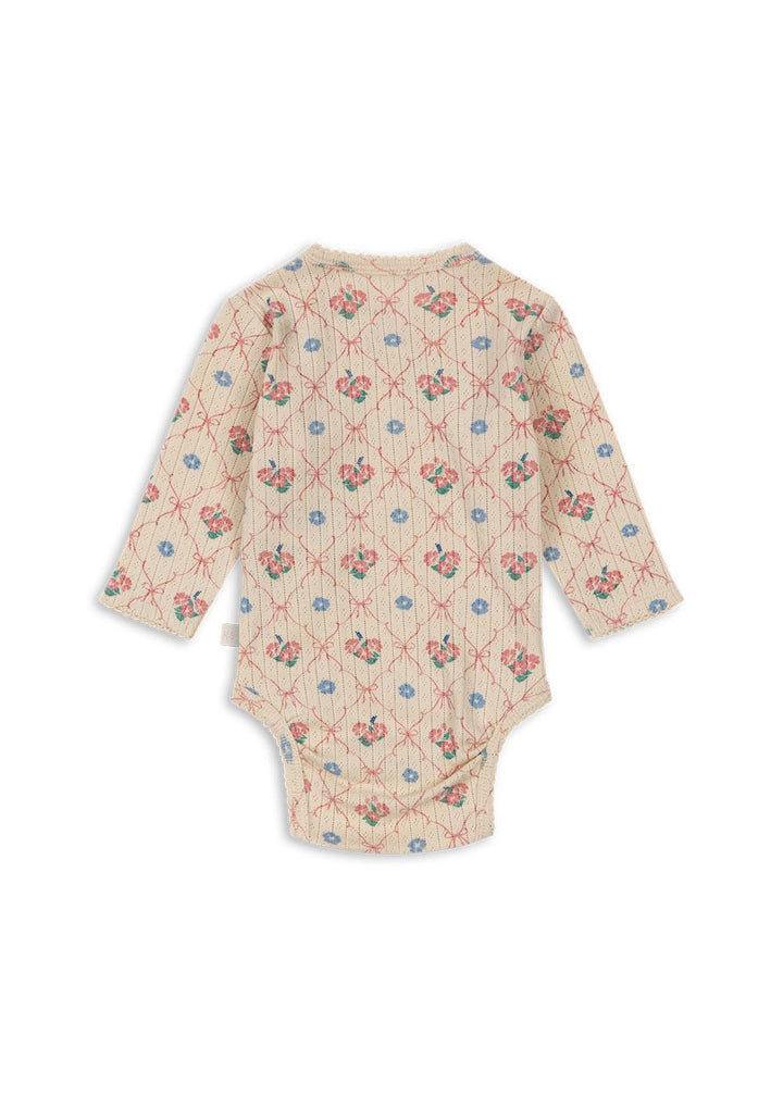 Konges Slojd - Minnie Newborn Body - Fleur Decor - Mabel & Fox
