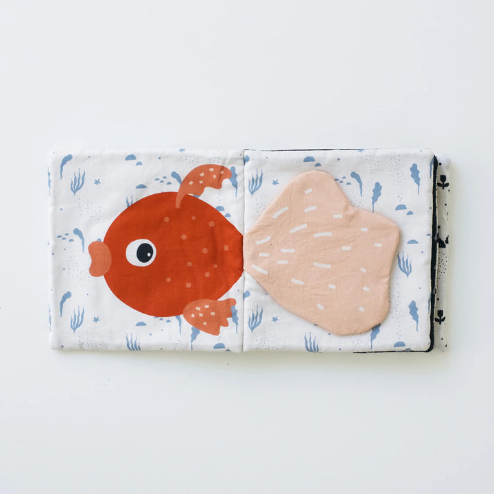 Wee Gallery - Soft Cloth Book - Pets - Mabel & Fox