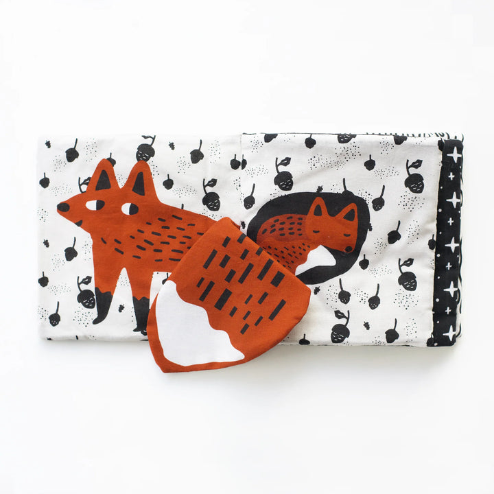 Wee Gallery - Soft Cloth Book - Peekaboo Forest - Mabel & Fox