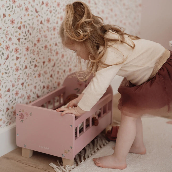Little Dutch - Wooden Doll Bed