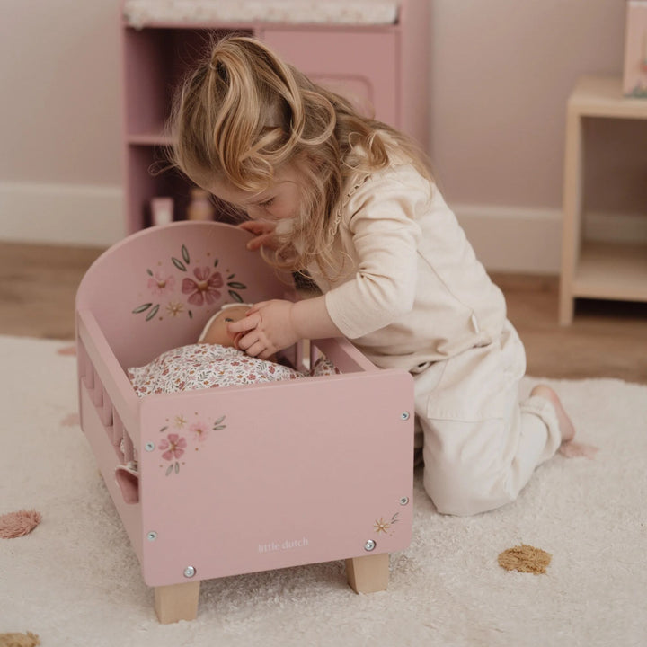 Little Dutch - Wooden Doll Bed