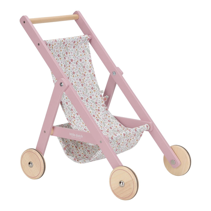 Little Dutch - Wooden Doll Stroller