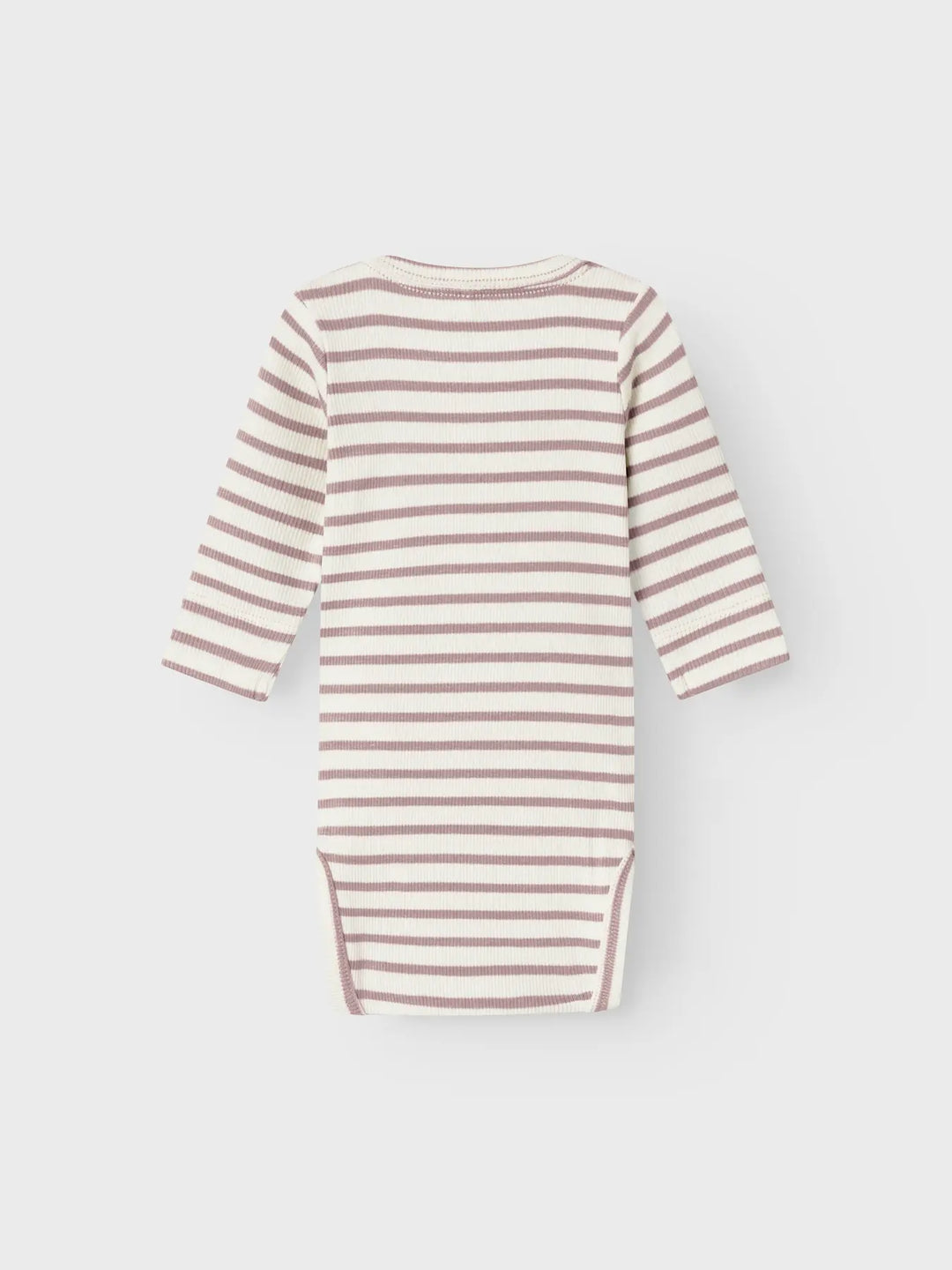 Name It - Striped Bodysuit - Deauville Mauve