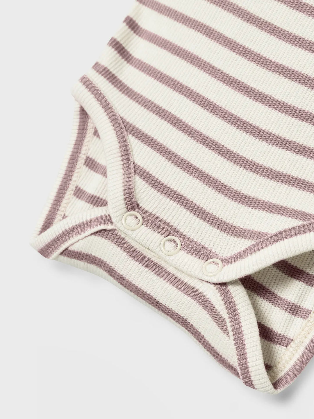 Name It - Striped Bodysuit - Deauville Mauve