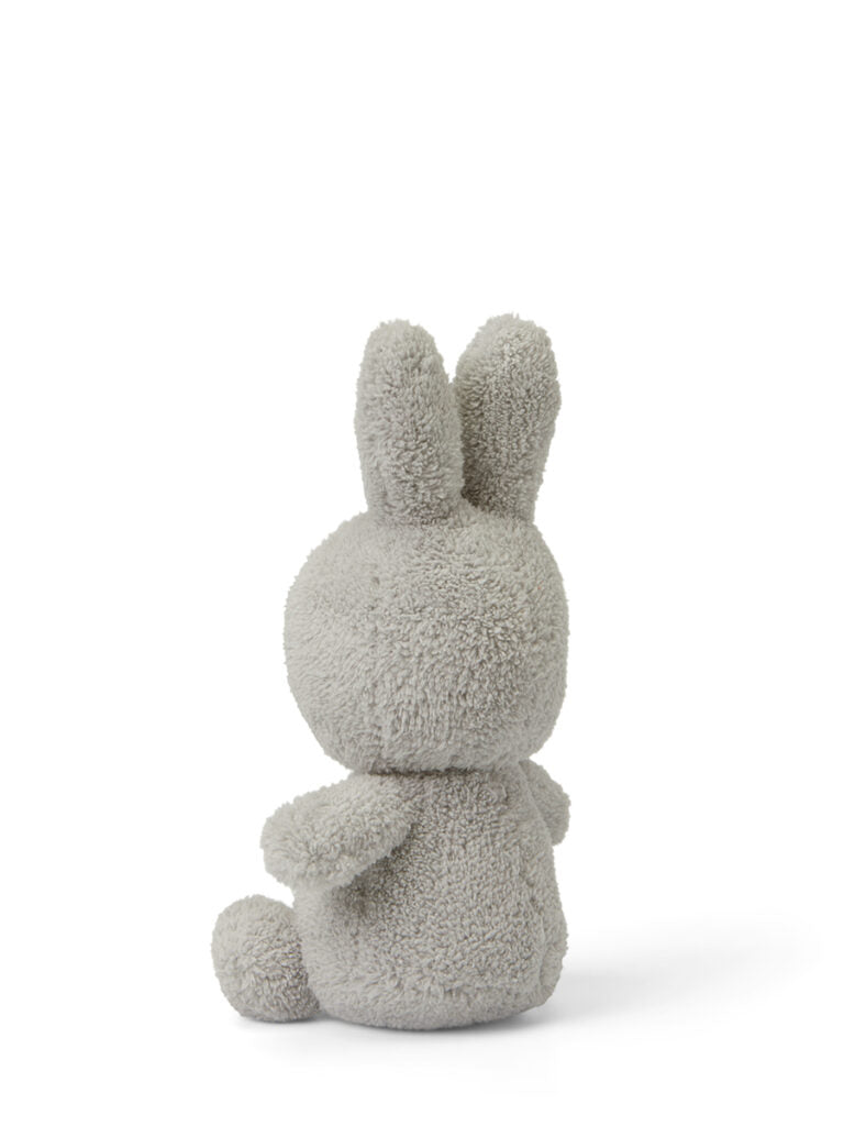 Miffy - Sitting - Terry Light Grey - 23 cm - Mabel & Fox