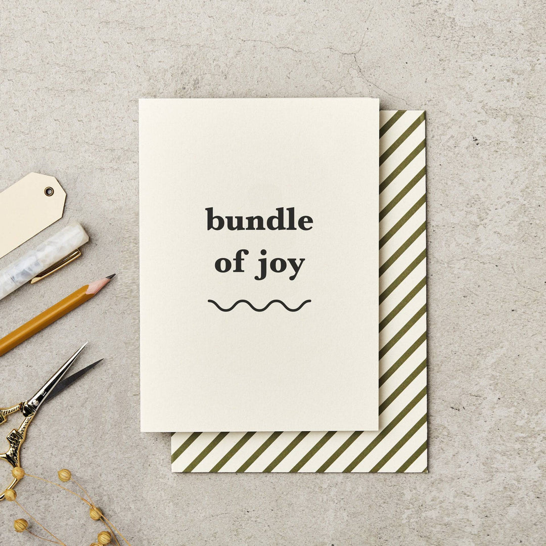 KATIE LEAMON CARD – Bundle of Joy - Mabel & Fox
