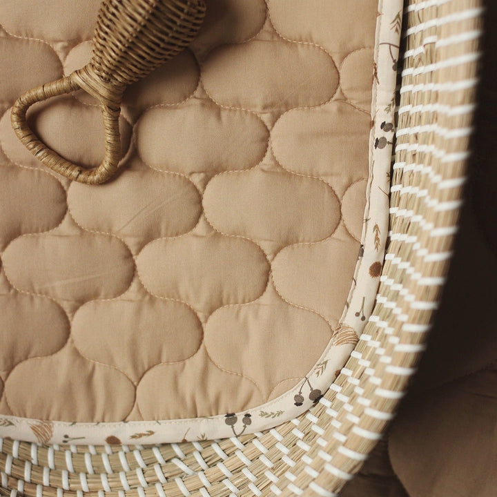 AVERY ROW - CHANGING BASKET LINER  - GRASSLANDS - Mabel & Fox
