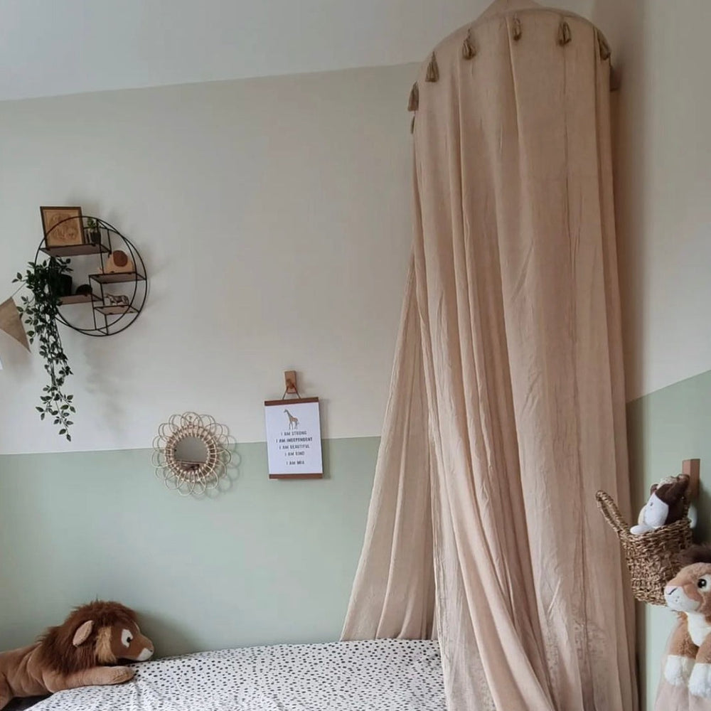 Jabadabado Bed Canopy - Nature - Mabel & Fox
