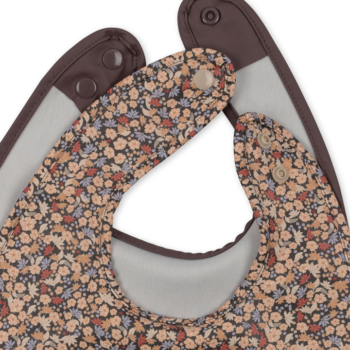 Konges Slojd - Dinner Bib - Toulouse/Sparrow (2 Pack) - Mabel & Fox