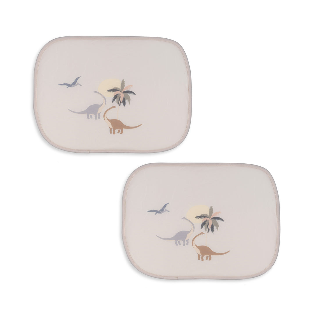 Konges Slojd - Car Sunshade - Dino (2 Pack)
