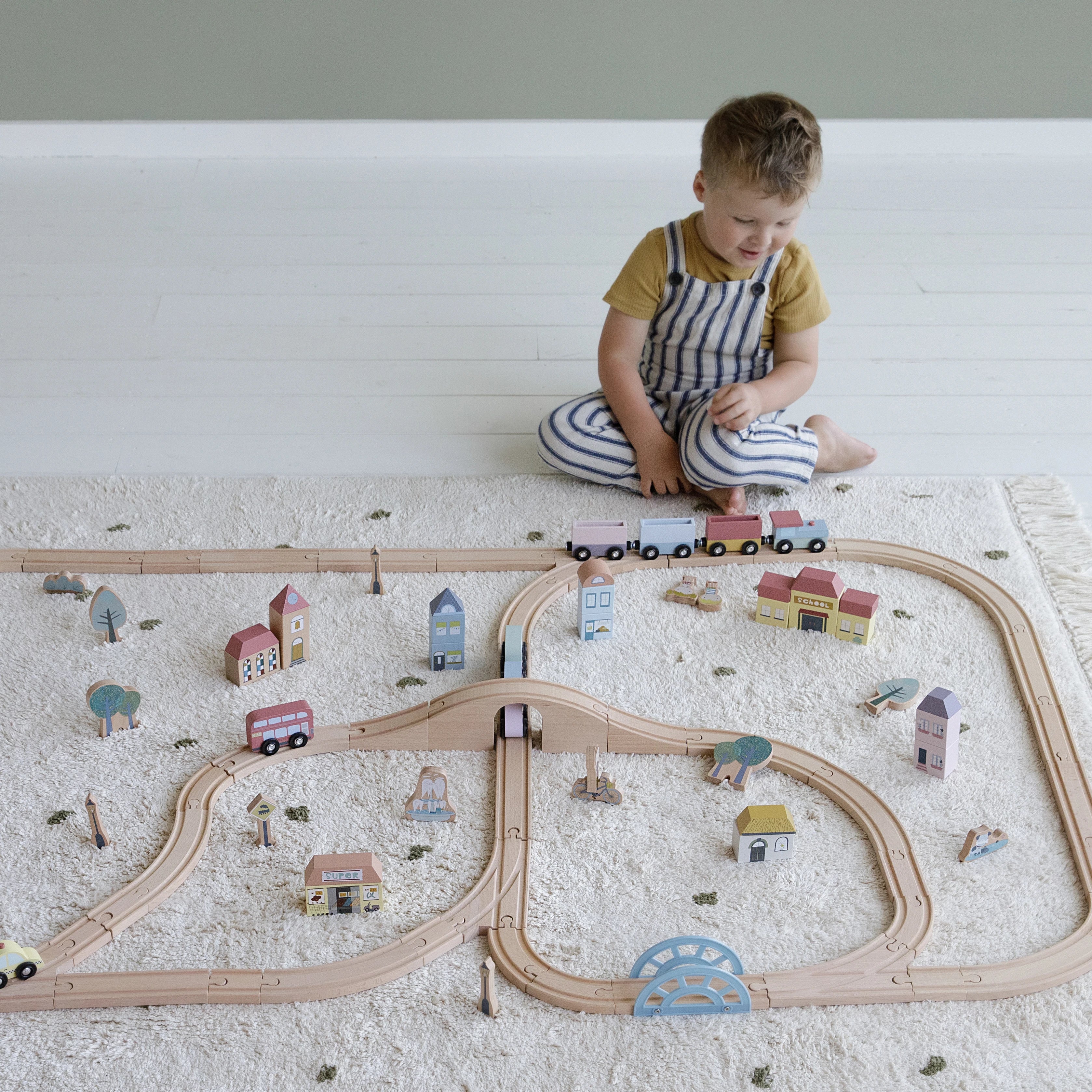 Little Dutch Railway Train Set Mabel Fox