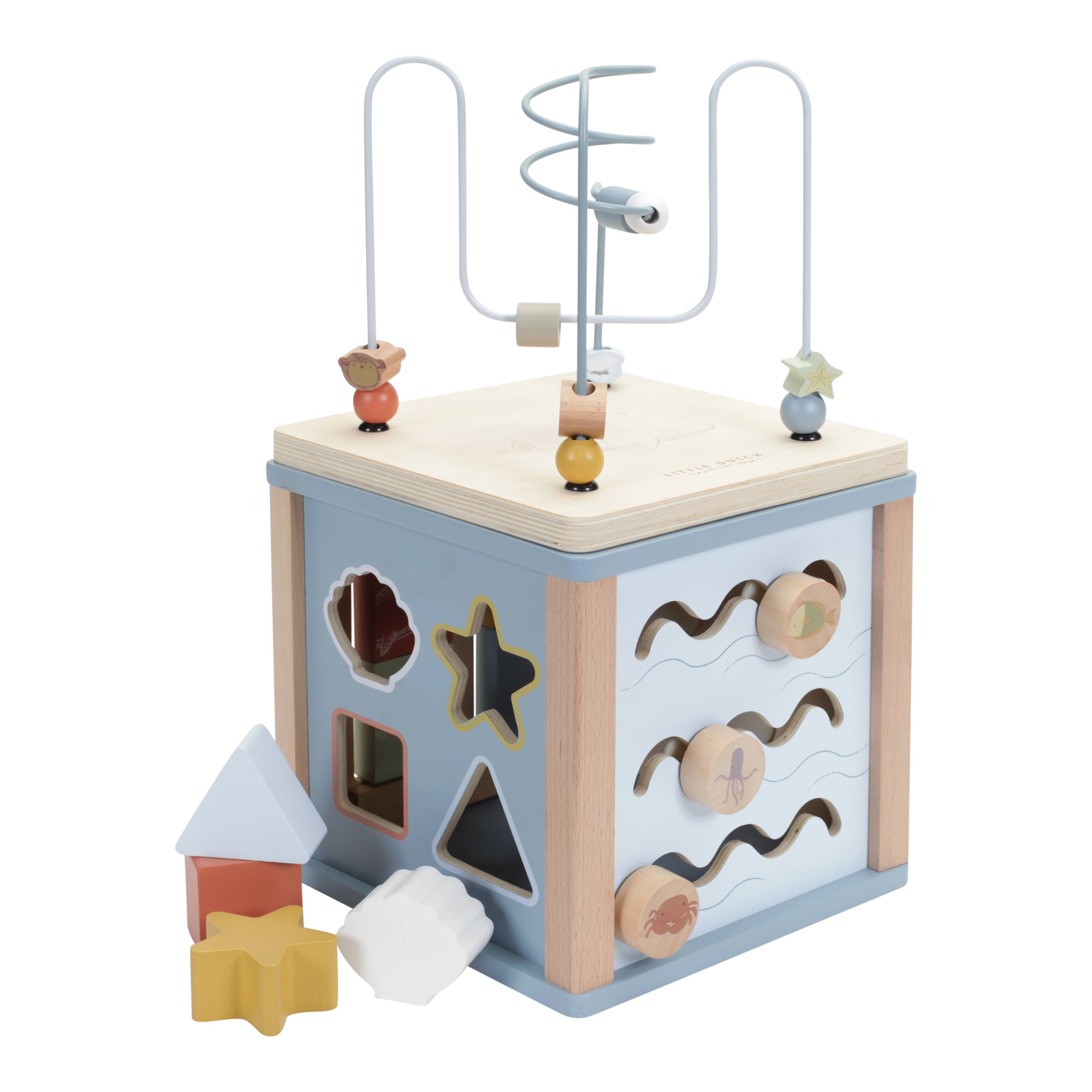 Little Dutch Activity Cube Ocean Mabel Fox