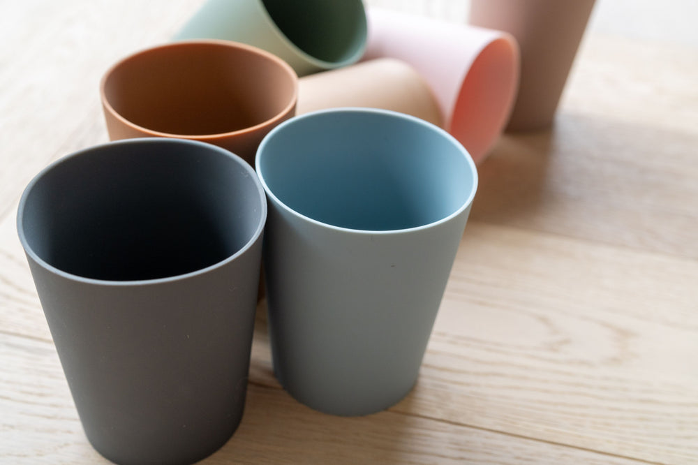 Mabel & Fox - Silicone Tableware - Cup - Warm Taupe - Mabel & Fox