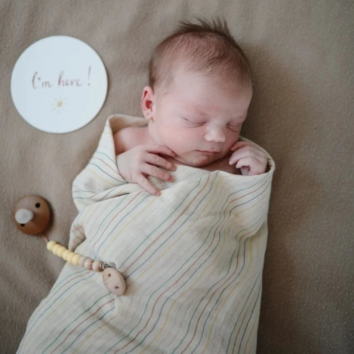 Mushie - Milestone Cards - Mabel & Fox