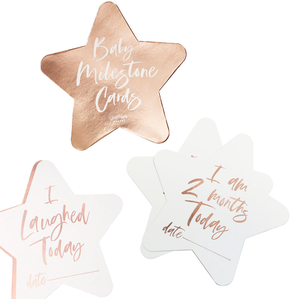 Ginger Ray - Baby Milestone Cards - Mabel & Fox