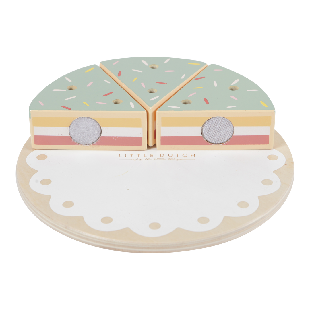 Little Dutch - Wooden birthday cake