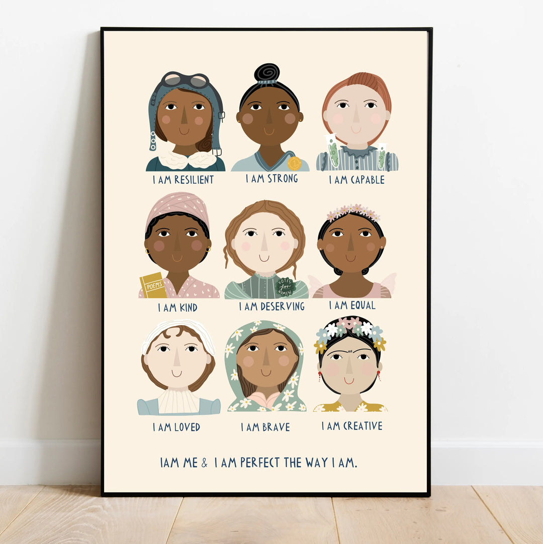 Abel and the Label - Art Print - Inspiring Women - Mabel & Fox